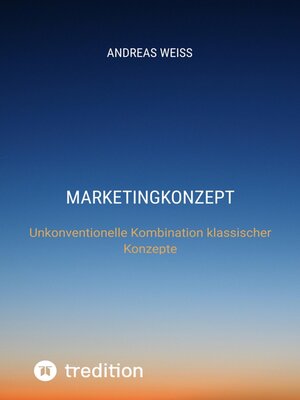 cover image of Marketingkonzept